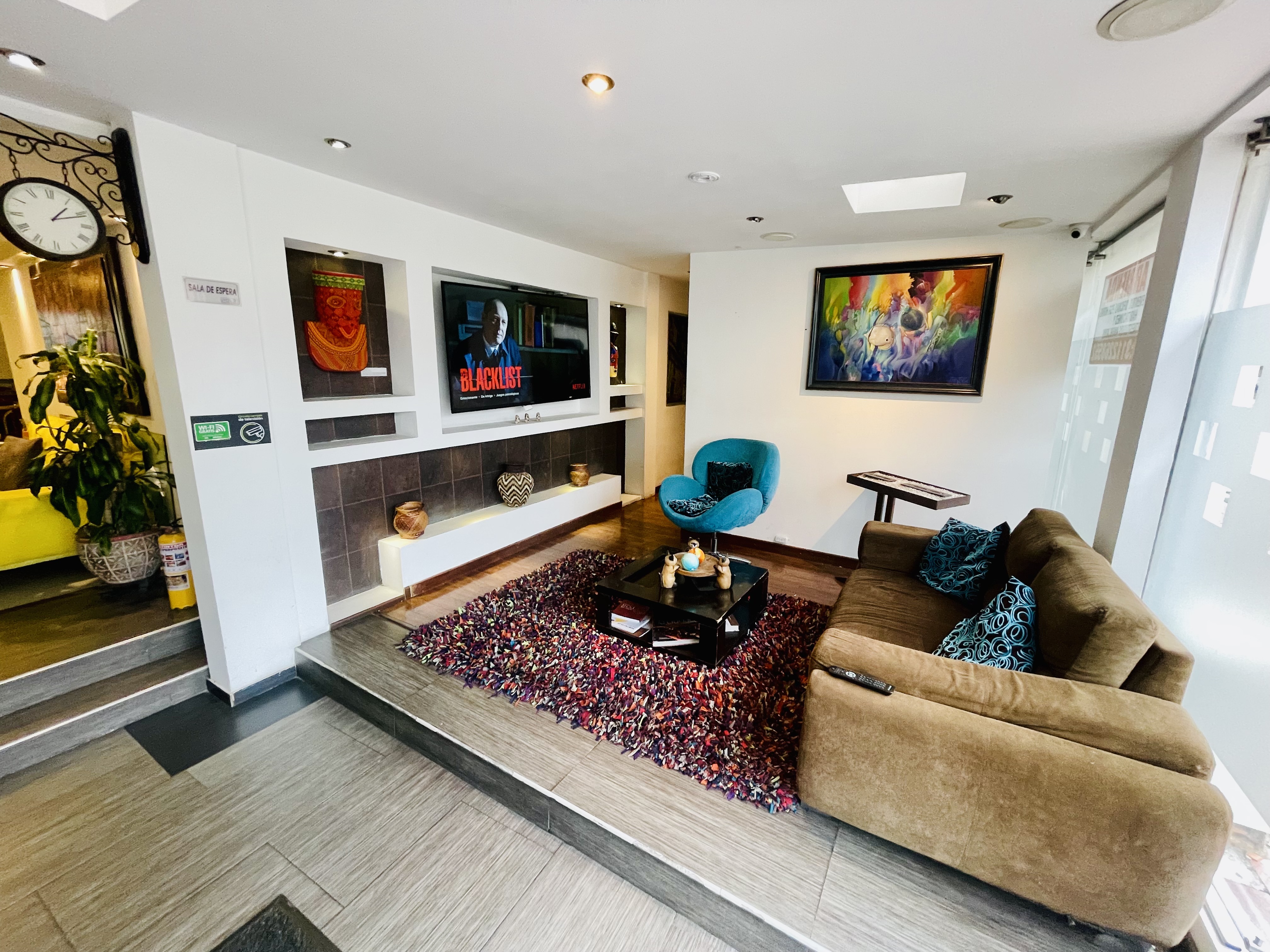 Recepción principal